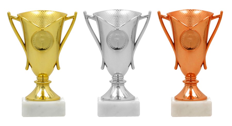 AR1115 Kunststofbeker Goud-Zilver-Brons